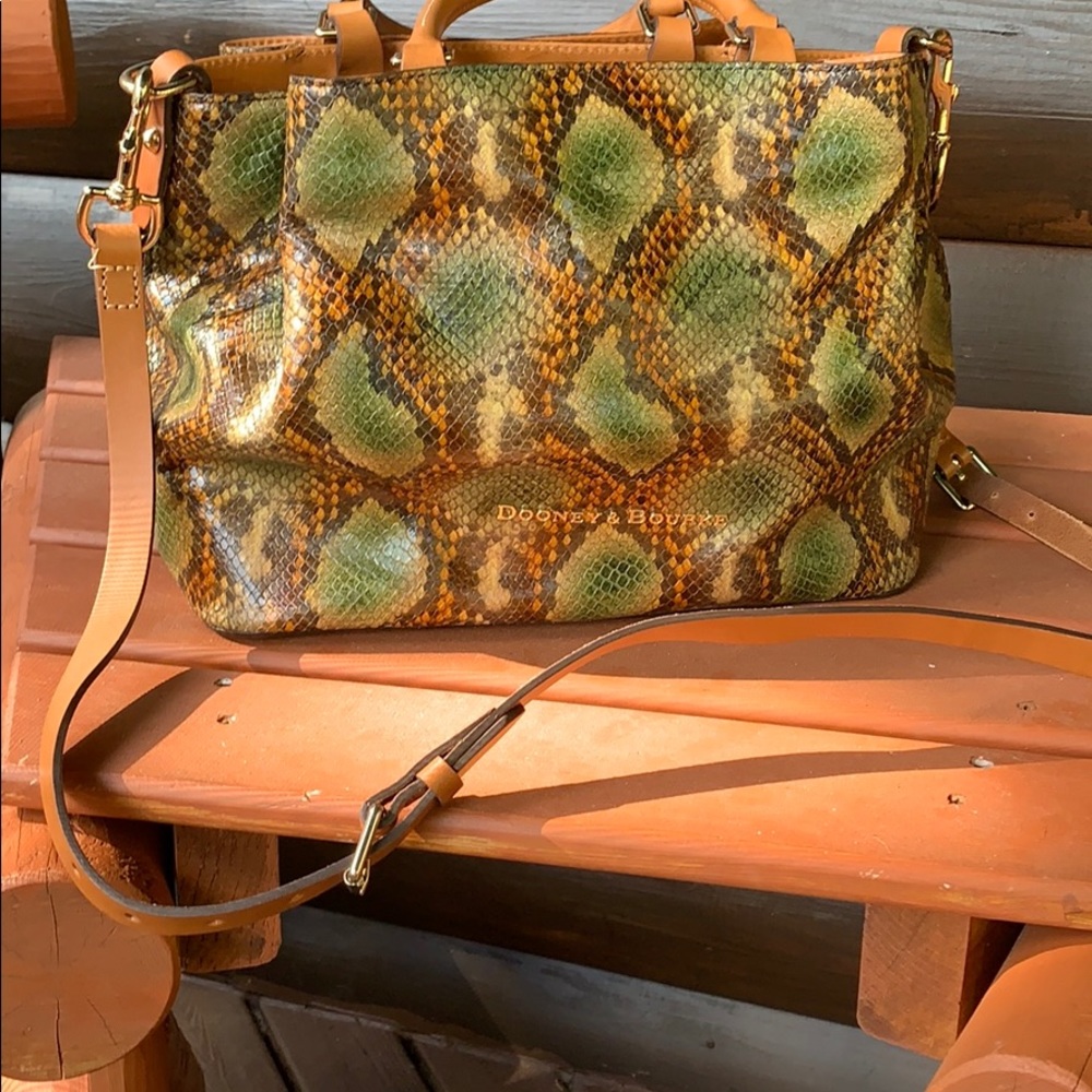Dooney  and Bourke  croc like purse